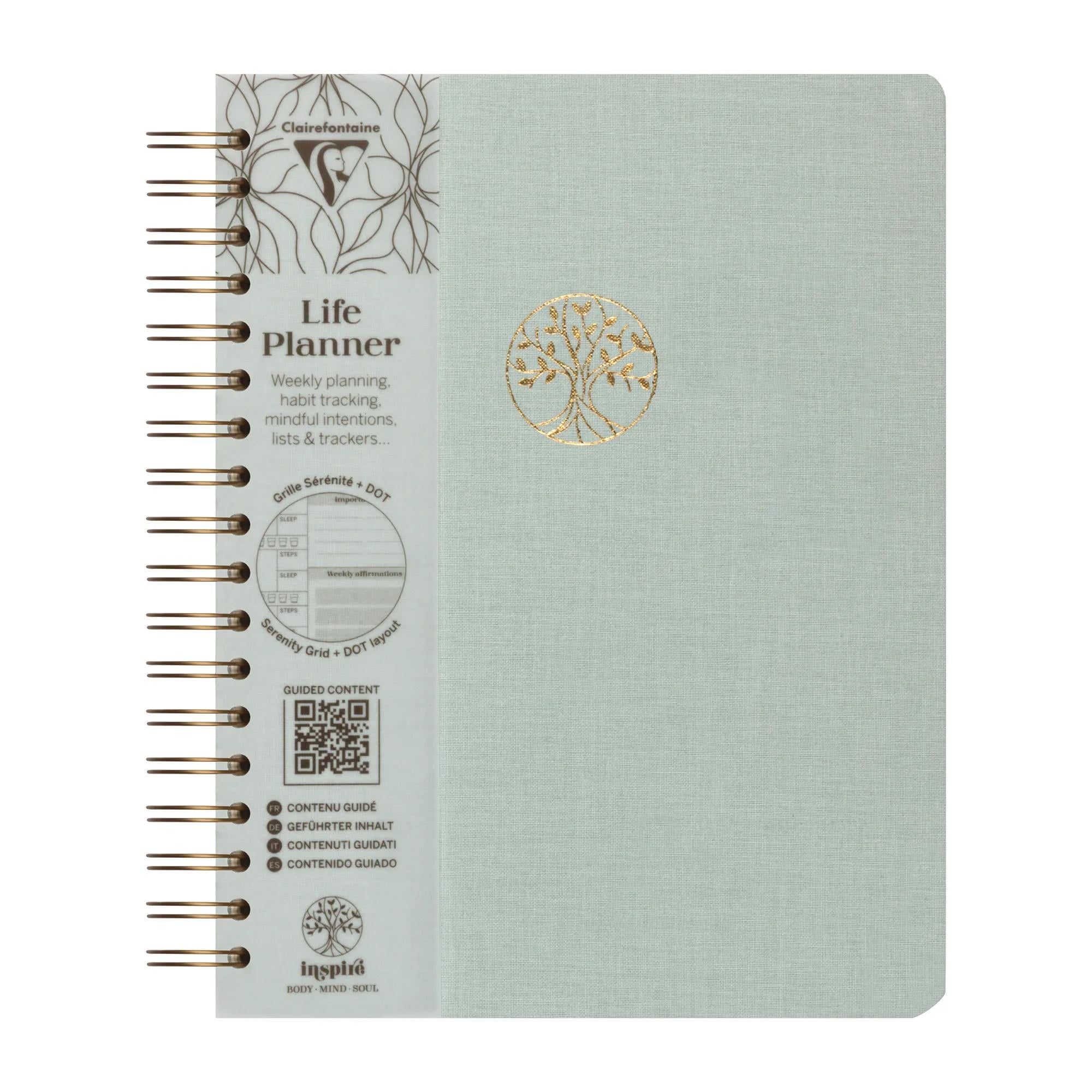 Life Planner Inspire Claire Fontaine - Organizza la tua vita con intenzione