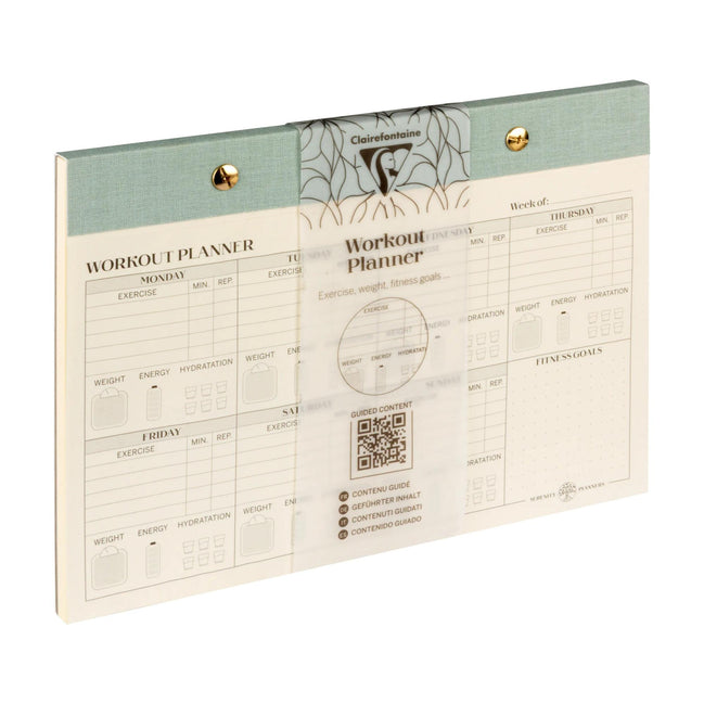 Workout Planner Inspire Claire Fontaine - I tuoi allenamenti su carta