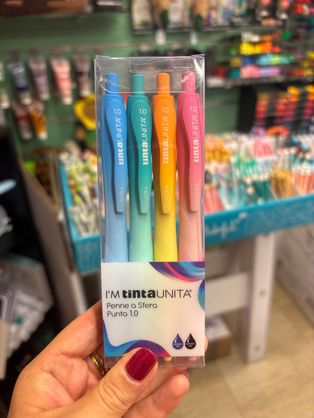 Set 4 penne SemiGel Gradient - Tinta Unita