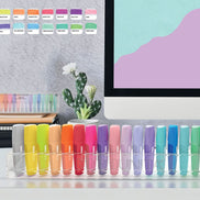 Set evidenziatori classici - Tinta Unita