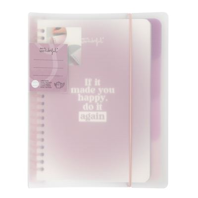 Quaderno trasparente con divisori - Mr Wonderful