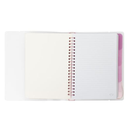 Quaderno trasparente con divisori - Mr Wonderful