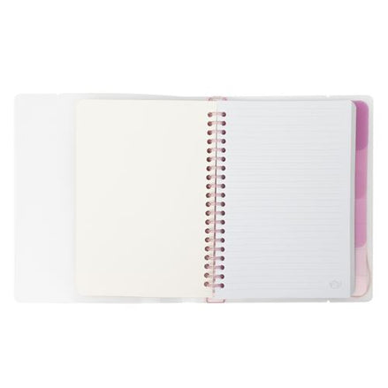 Quaderno trasparente con divisori - Mr Wonderful
