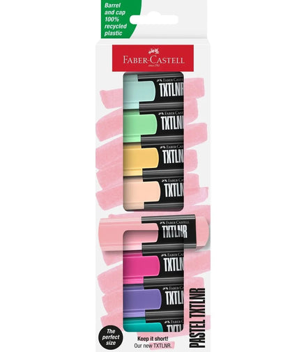 Set 8 mini evidenziatori - Faber-Castell