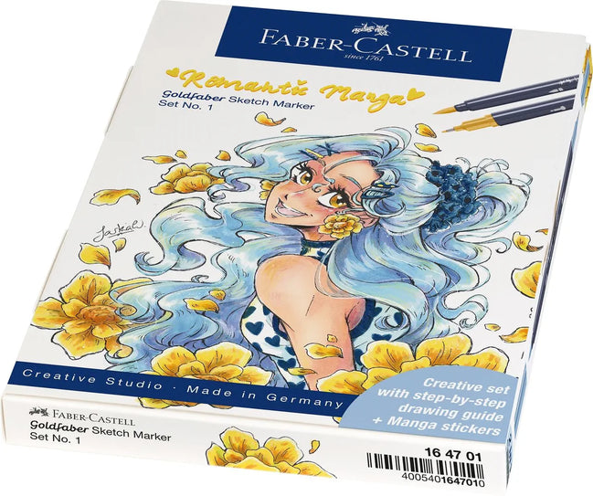 Romantic manga set - Faber Castell