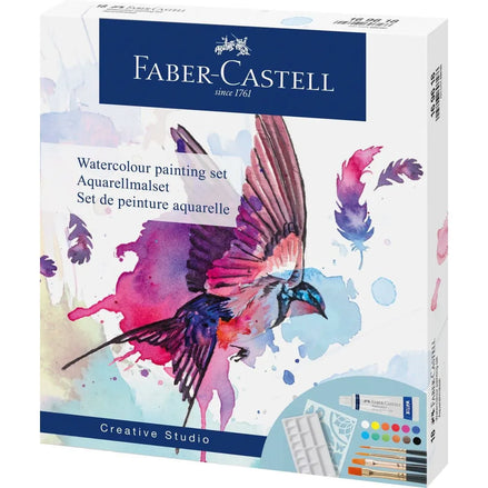 Set acquerello con accessori - Faber Castell