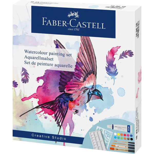 Set acquerello con accessori - Faber Castell