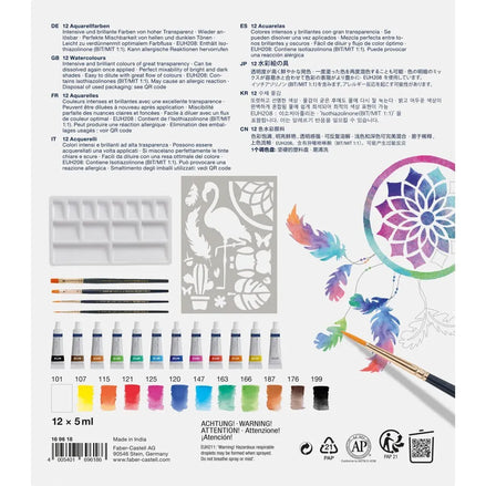 Set acquerello con accessori - Faber Castell