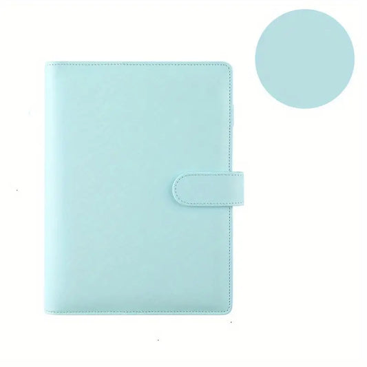 Planner A5 azzurro con sei anelli