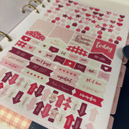 Planner con anelli A5 floreale