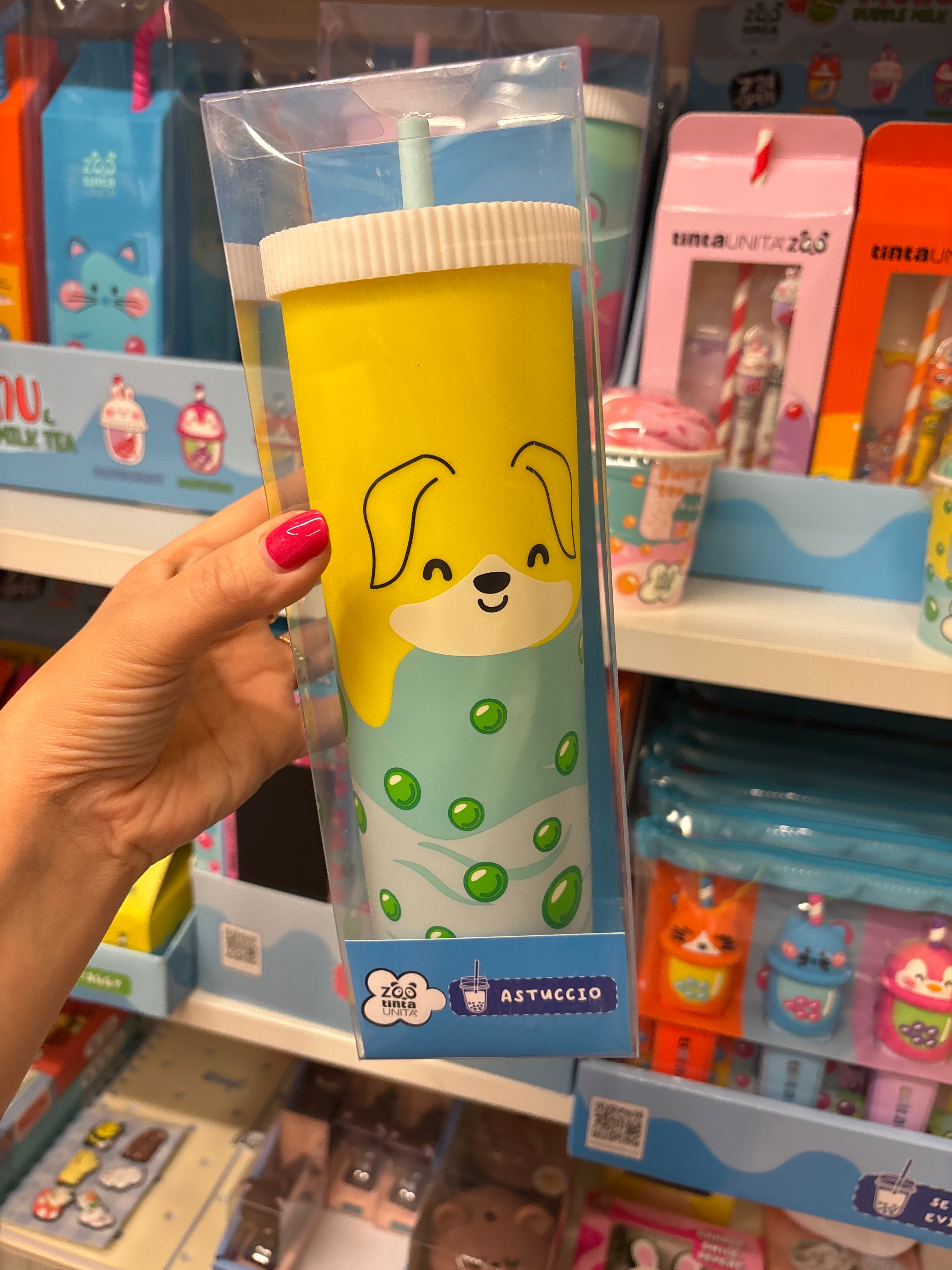Astucci in silicone Bubble Tea Tinta Unita Zoo - Organizzati con stile