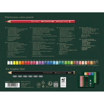 Set matite colorate Polychromos - Faber-Castell