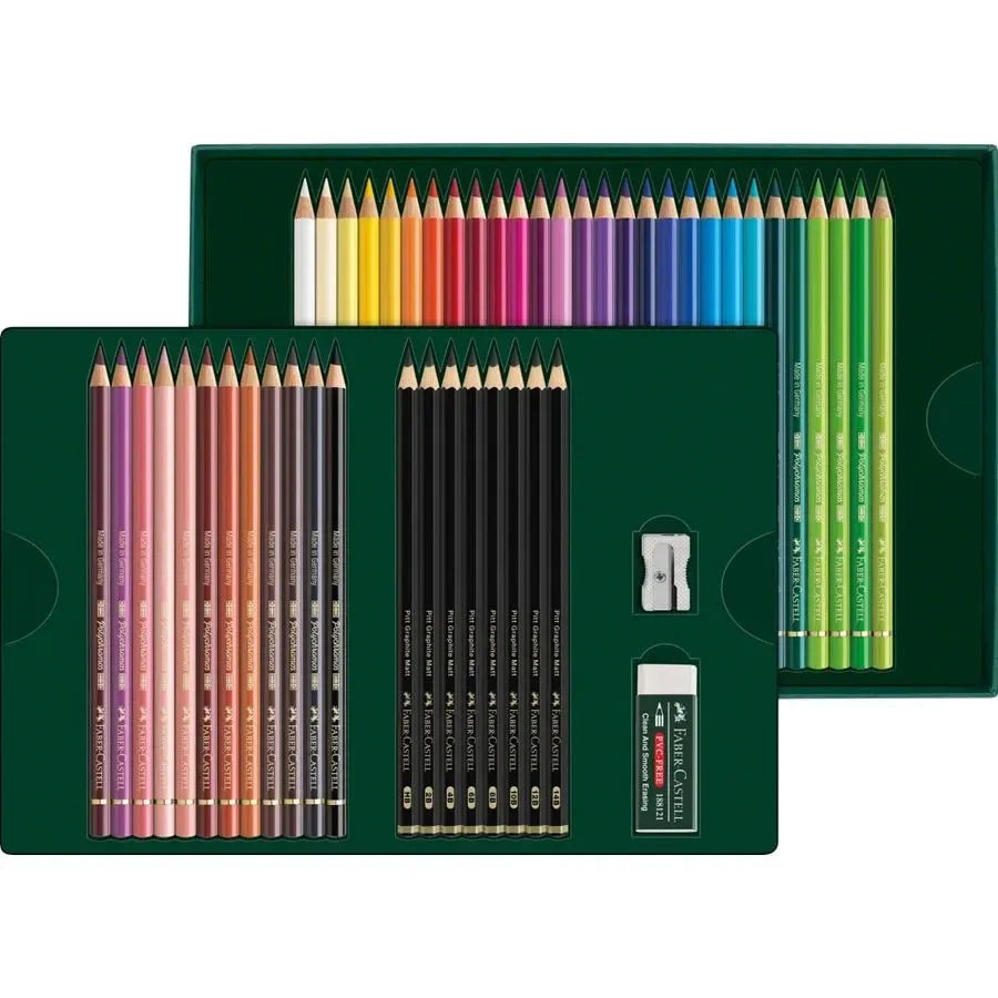 Polychromos & Pitt Graphite Matt set regalo