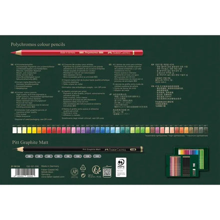Set matite colorate Polychromos - Faber-Castell