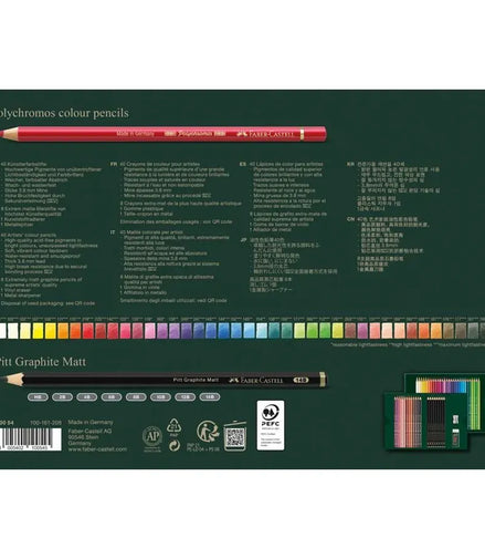 Set matite colorate Polychromos - Faber-Castell