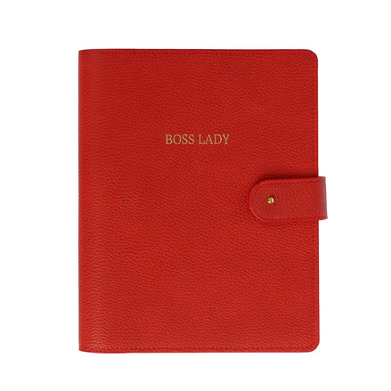 Planner A5 “Boss Lady” Artebene – Copertina in Ecopelle con Taccuino Incluso