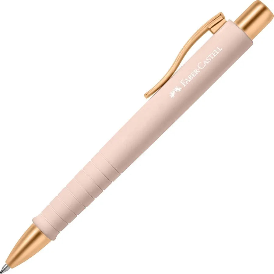 Penna a Sfera Poly Ball Urban Pale Rose Faber-Castell – Scrittura ultra scorrevole