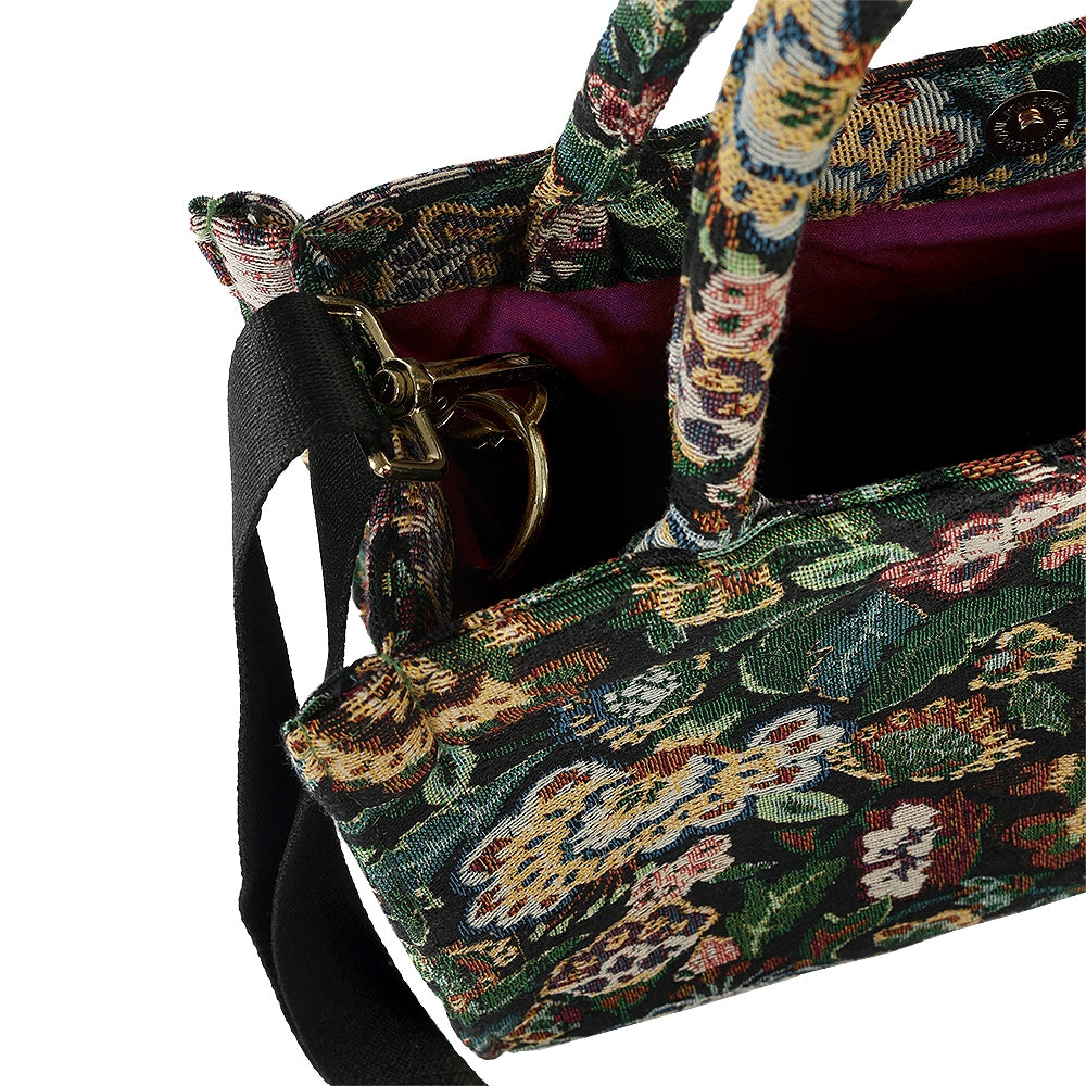 Borsa Majoie motivo floreale - Artebene