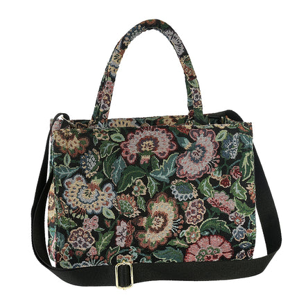 Borsa Majoie motivo floreale - Artebene