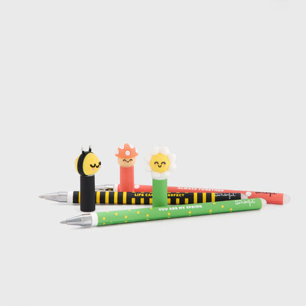 Set di 3 penne cancellabili - Mr Wonderful