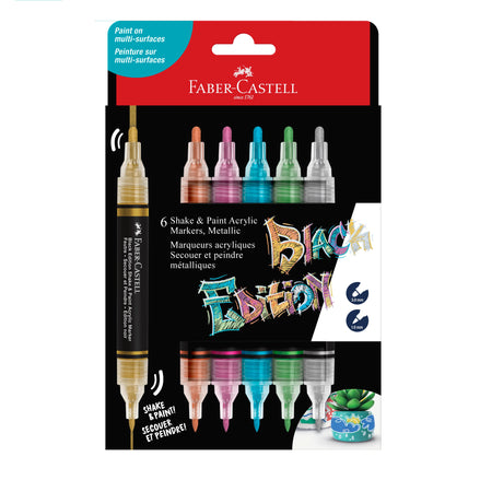Acrylic Marker Black Edition - Faber Castell