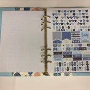 Planner con Anelli A5 Azzurro – Organizza le tue giornate con stile