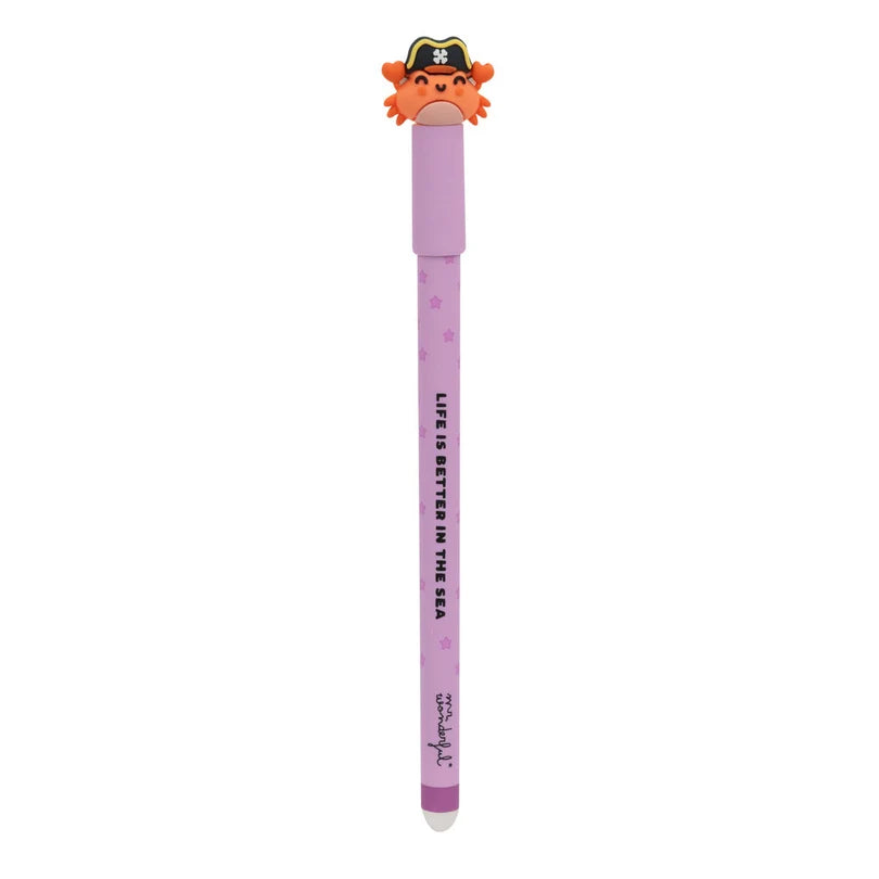Penna cancellabile con cappuccio Pirata - mr Wonderful