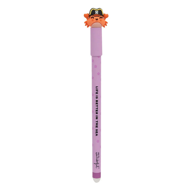 Penna cancellabile con cappuccio Pirata - mr Wonderful