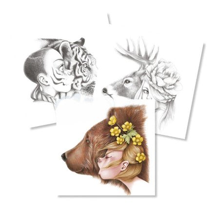 Colouring Book Wild 4 Avenue Mandarine - Creatività per tutta la famiglia