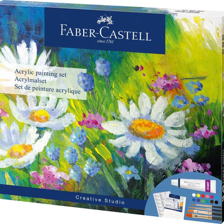 Set acrilici con acessori - Faber Castell