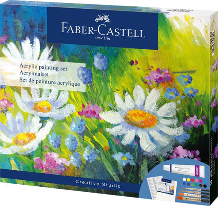 Set acrilici con acessori - Faber Castell