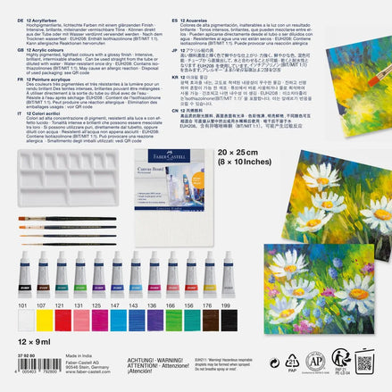 Set acrilici con acessori - Faber Castell