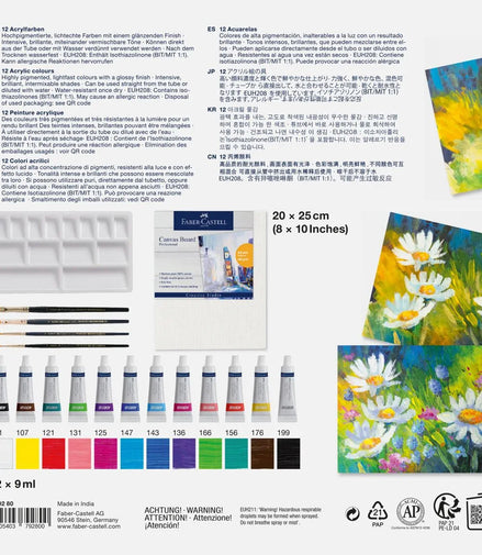 Set acrilici con acessori - Faber Castell