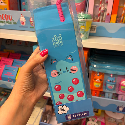 Astucci in silicone Bubble Tea Tinta Unita Zoo - Organizzati con stile