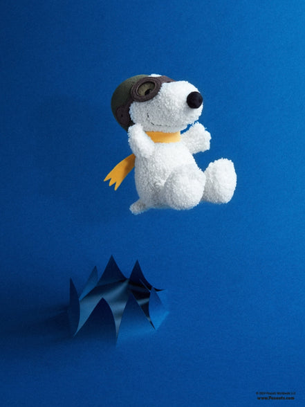 Snoopy Flying Ace Peanuts Bon Ton Toys - Un peluche iconico per vivere mille avventure