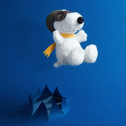 Snoopy Flying Ace Peanuts Bon Ton Toys - Un peluche iconico per vivere mille avventure