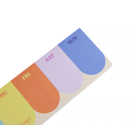 Planner settimanale da scrivania - Mr Wonderful