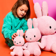 Coniglietto Miffy in velluto a coste Bon Ton Toys 23 cm