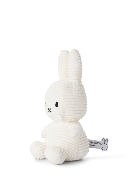 Coniglietto Miffy in velluto a coste Bon Ton Toys 23 cm