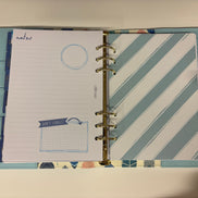 Planner con Anelli A5 Azzurro – Organizza le tue giornate con stile