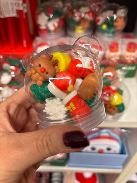 Barattolino gommine di Natale - Incanta