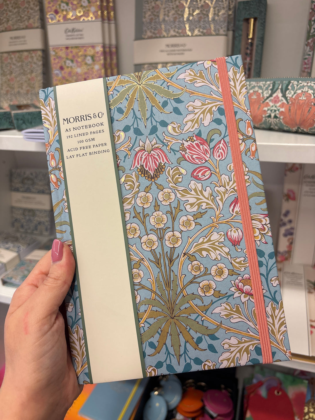 Taccuino A5 Morris&Co – Ordine e spazio per le tue idee