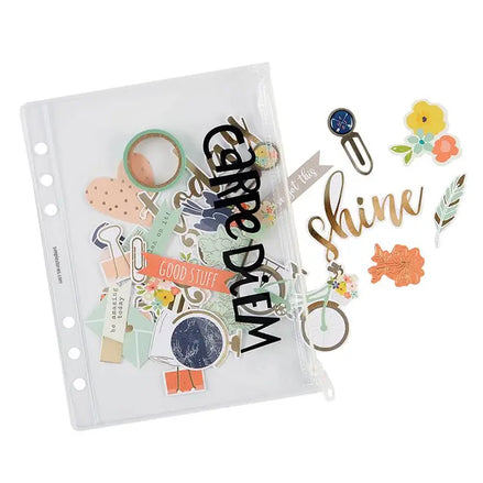 Busta plastificata per planner A5