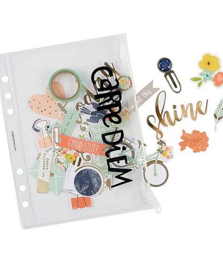 Busta plastificata per planner A5