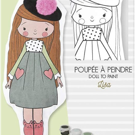 Bambola da colorare - Lisa