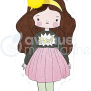 Bambola da colorare - Clara