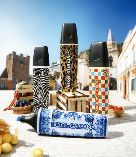 Evidenziatori Dolce&Gabbana and Stabilo
