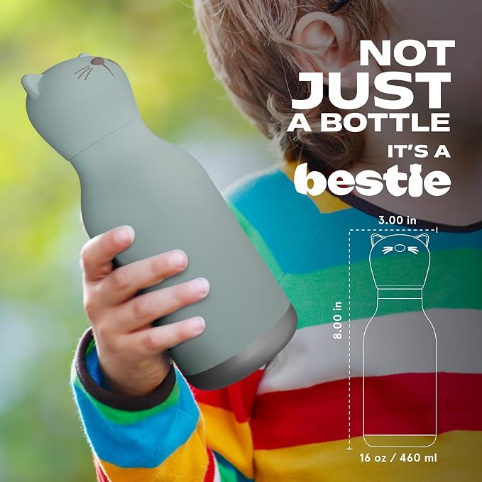Borraccia Termica 460 ML  Gatto - Asobu