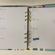 Planner con Anelli A5 Azzurro – Organizza le tue giornate con stile