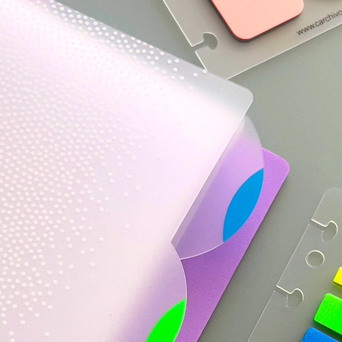 Separatori INGENIOX® neon Carchivo - Dividi e organizza con stile